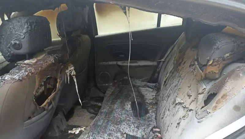 Esenyurt'ta Şok Olay: İstekleri Reddedilen Şantajcı Araç Yaktı!