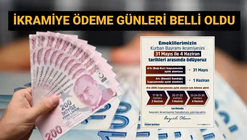 Emekli Bayram İkramiyeleri İçin Tarih Belli Oldu: 4 Bin TL Ödeme Yapılacak!