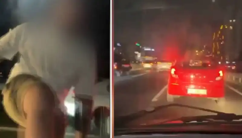 Trafik Magandası İfşa Oldu: Güvenlik Kamerasında Şok Anlar!