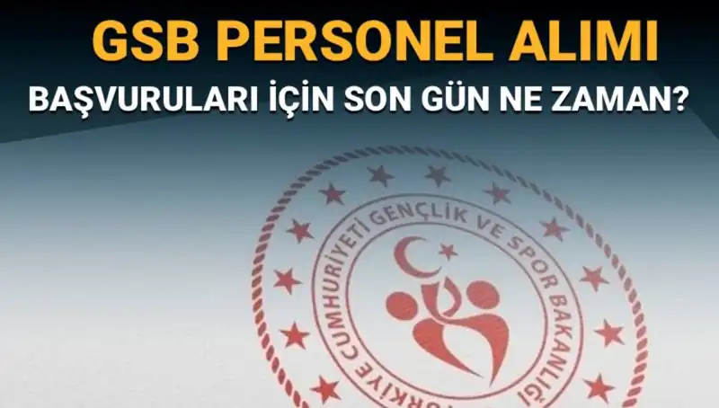 Gençlik ve Spor Bakanlığı Personel Alımı: Başvuru Süreci ve Son Tarih!