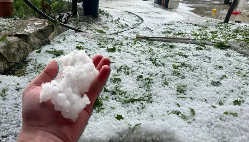 Haziran’da Yaşanan Dolu Olayı Şehrin Görünümünü Değiştirdi