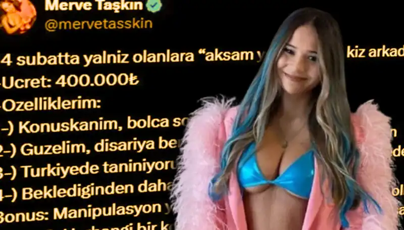 Akşam Yemeği İçin 400 Bin Lira İsteyen Merve Taşkın'a Mahkeme'den Şaşırtan Karar