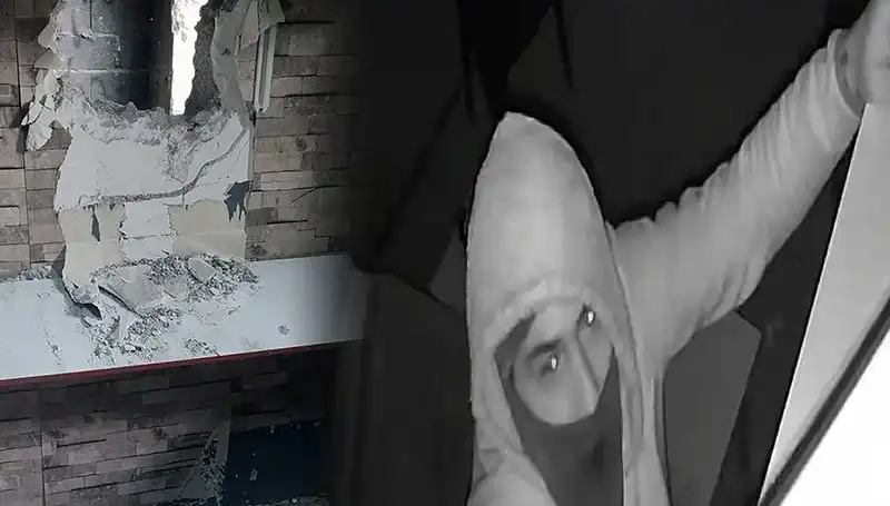 Duvarı Kırarak Soygun Yapan Hırsız, 650 Bin Liralık Eşyayı Aldı!