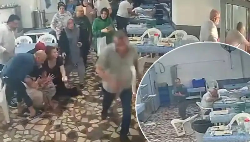 Yemekhanede Deprem Anı: Kaçış ve Cesaret Hikayeleri Bir Arada