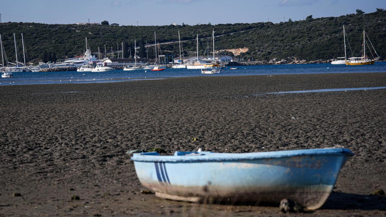 Ege kıyılarında yaşanan deniz çekilmesiyle ilgili açıklama yapıldı