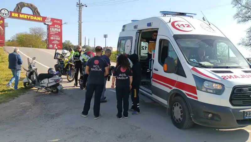 Edirne'de Motosiklet Kazası: Genç Sürücünün Hayatını Kaybettiği Olay
