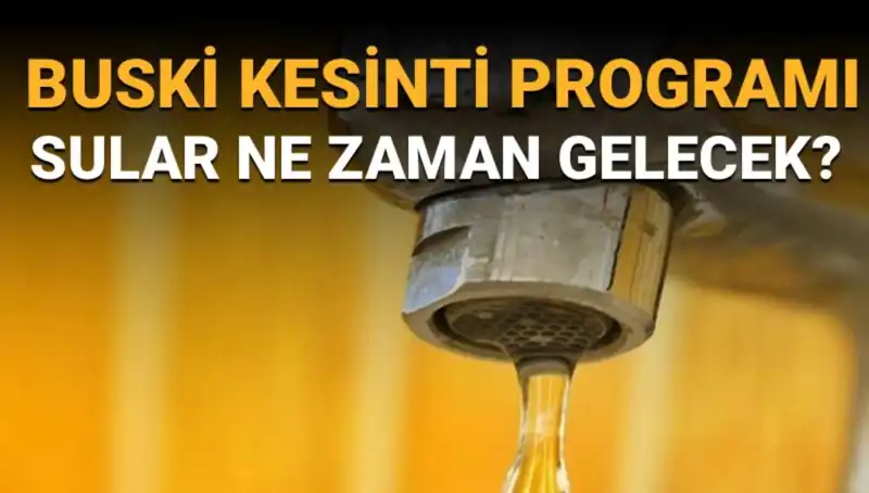 Bursa Nilüfer’de Su Kesintisi İle İlgili Tüm Detaylar Açıklandı!