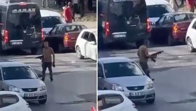 Başakşehir'de Korku Dolu Anlar: Pompalı Tüfekle Sokakları Kapatan Şahıs