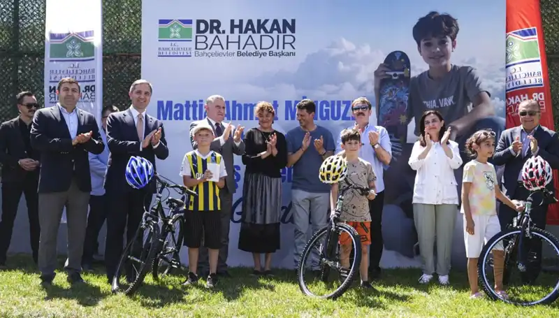 Bahçelievler'de Gençlerin Yeni Gözdesi: Mattia Ahmet Minguzzi Skate Parkı Açıldı!